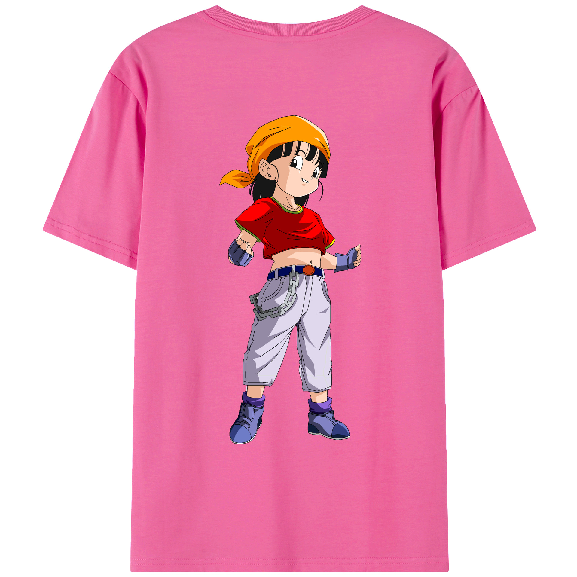 （画像用） ドラゴンボール パン DRAGON BALL Pan レディース半袖Tシャツ(バックプリント)